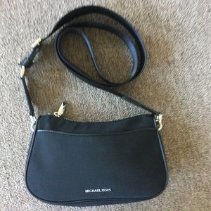 Michael Kors jet set medium nylon crossbody bag